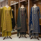 Cotton A-Line Printed Palazzo Set- 004
