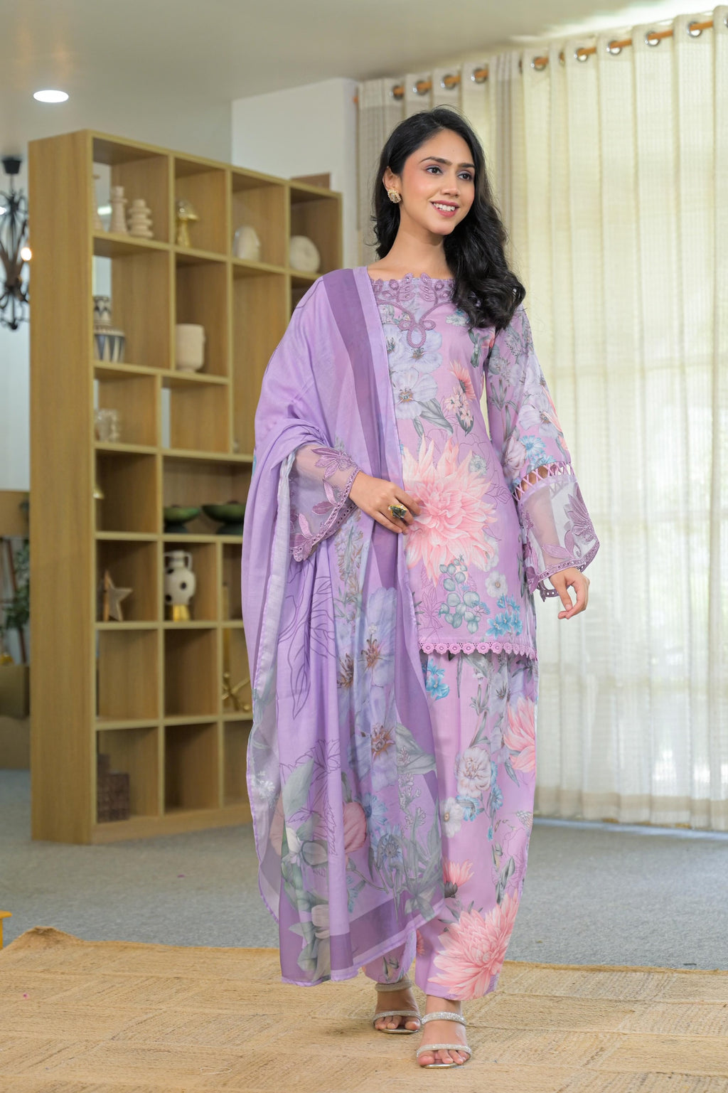 Beautiful Cotton Farsi Salwar Dress - 017