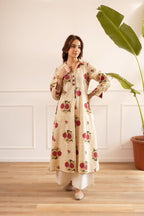 Cotton 2 Piece Dress Set - 014
