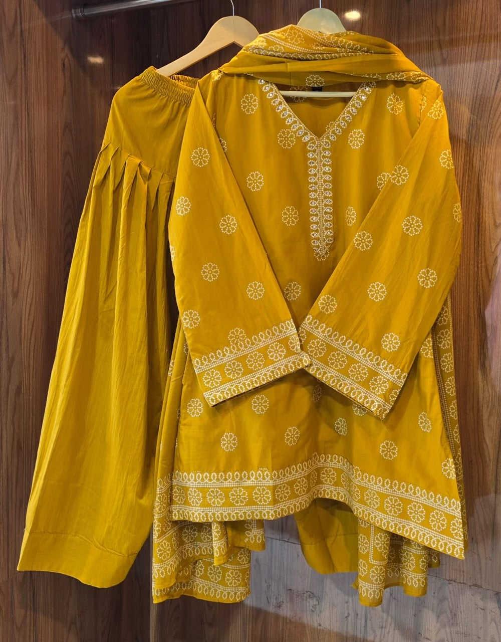 Beautiful Cotton Farsi 3 Piece Dress - 042