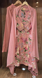 Beautiful Cotton 3 Piece Dress - 038