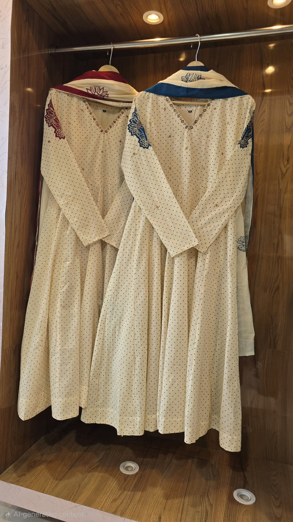 Beautiful Mul Cotton 3 Piece Suit With Appliqué Work - 027