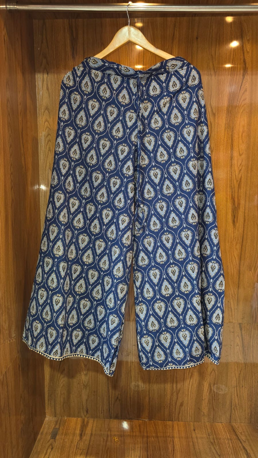 Cotton A-Line Printed Palazzo Set- 004