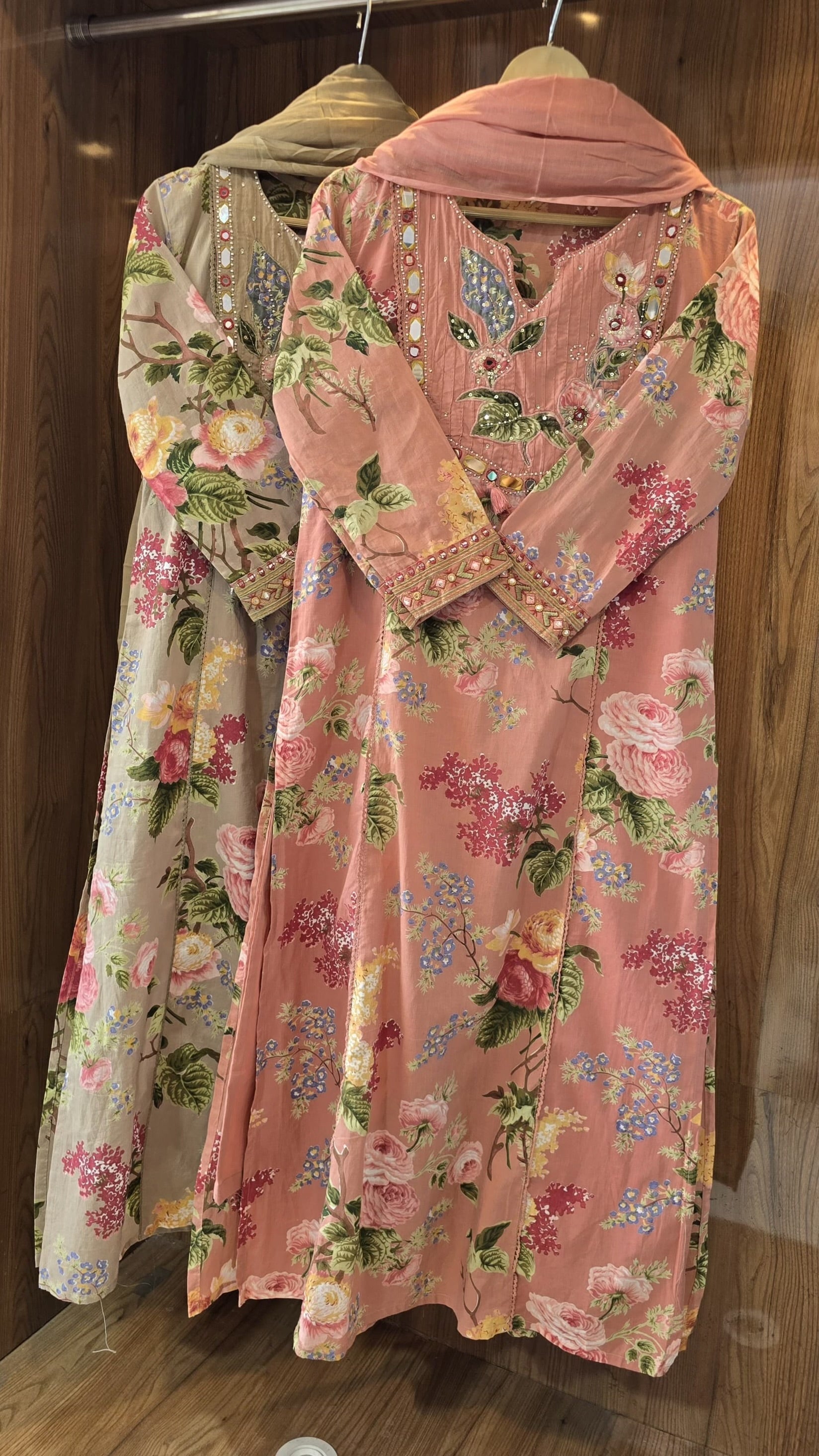 Beautiful Cotton 3 Piece Dress - 038
