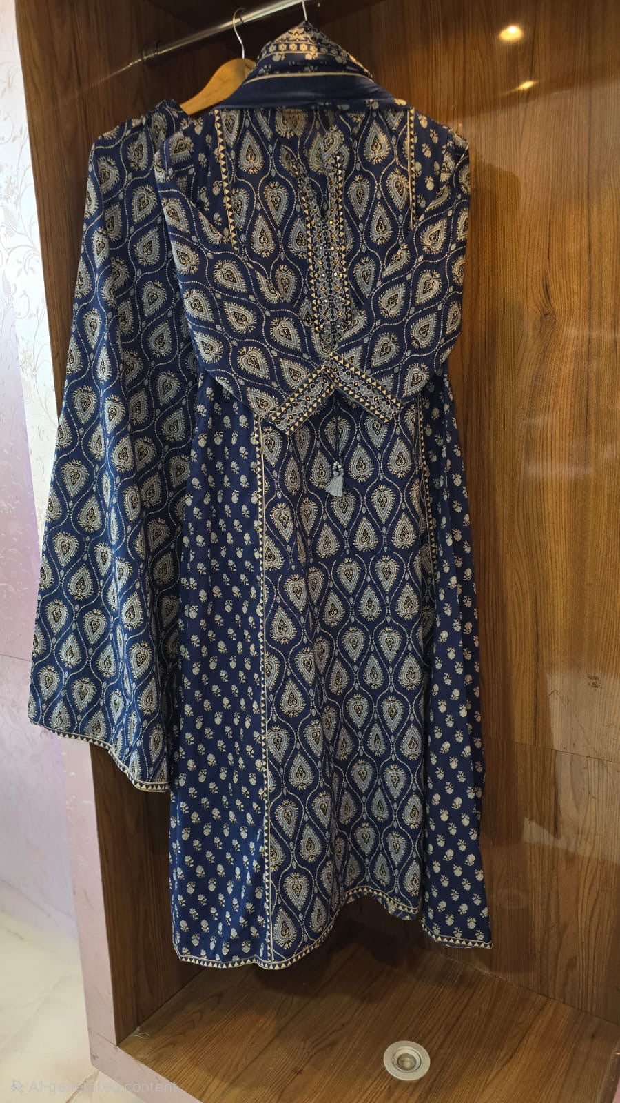 Cotton A-Line Printed Palazzo Set- 004