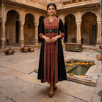 Beautiful Azrak Print Dress