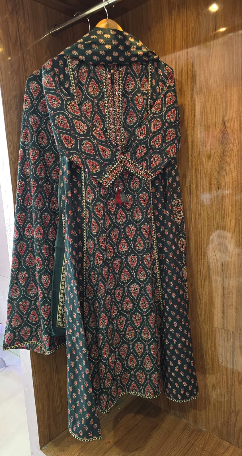 Cotton A-Line Printed Palazzo Set- 004