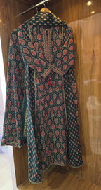 Cotton A-Line Printed Palazzo Set- 004