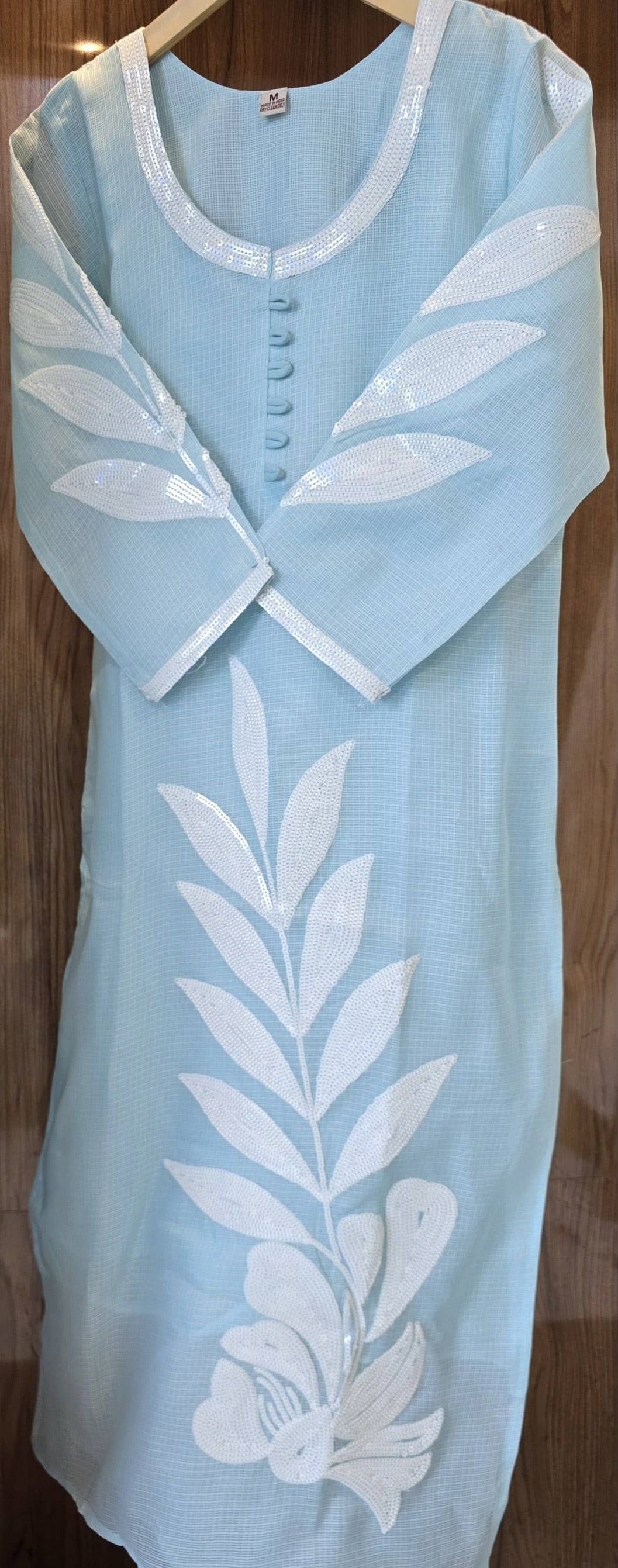 Beautiful Kota Doria 3 Piece Dress - 036