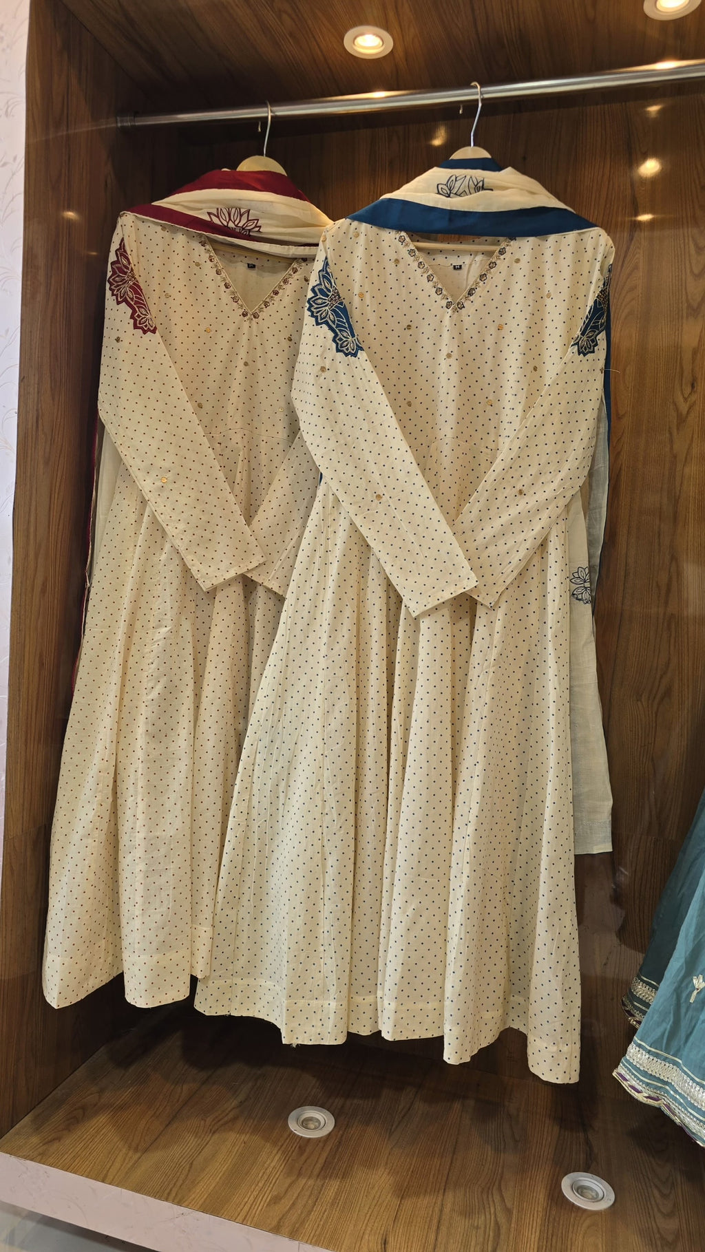 Beautiful Mul Cotton 3 Piece Suit With Appliqué Work - 027