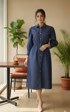 Denim Middi