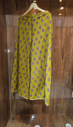 Cotton A-Line Printed Palazzo Set- 004