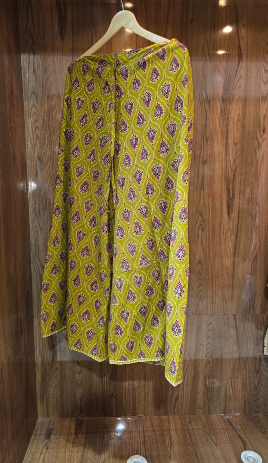 Cotton A-Line Printed Palazzo Set- 004