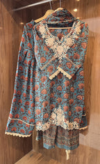 Beautiful Embroidery Farsi Salwar Dress - 016