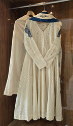 Beautiful Mul Cotton 3 Piece Suit With Appliqué Work - 027